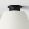 Flush Mount Simple Classics Collection Ceiling Light White - Threshold™ - image 4 of 4