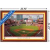 Trends International MLB St. Louis Cardinals - Busch Stadium 22 Framed Wall Poster Prints - 3 of 4