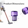 Nispira V11 Vacuum Filter Replacement for Dyson Cordless  V11 Animal V11 Complete V11 Extra V15 Detect SV15 SV14 SV17 SV22 SV28, Part 970013-02, 1 Pk - 2 of 4