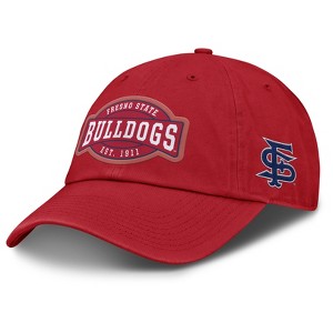 NCAA Fresno State Bulldogs Unstructured Baseball Hat: Cotton, Pull-On, One Size - 1 of 4