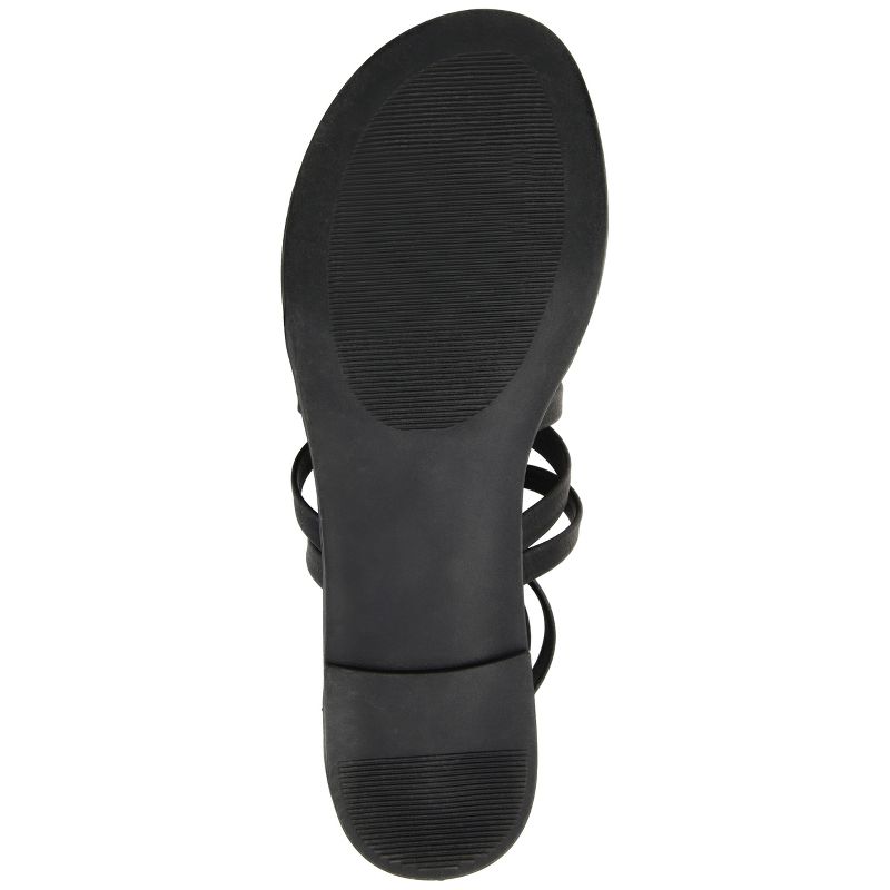 Journee Collection Womens Zailie Tru Comfort Foam Gladiator Flat Sandals, 6 of 11