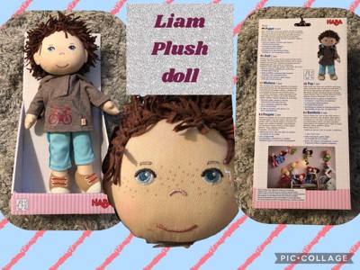 HABA Little Friends Liam Doll with Black Hair – Modern Natural Baby