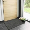Evideco French Home Goods Heavy-Duty Non-Slip Rubber Door Mat for High Traffic Areas - Available in Multiple Sizes and Colors - 2 of 4