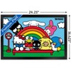 Trends International Hello Kitty and Friends: 21 Core - Group Bus Stop Framed Wall Poster Prints - 3 of 4