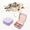 REGALWOVEN Mini Portable Compact Jewelry Box for Easy Travel - 2 of 4