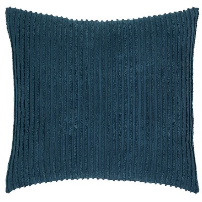 Jullian 100% Cotton Soft & Breathable Chenille Tufted Bold Stripes Design Pillow Shams, Luxurious All-Season, Machine Washable