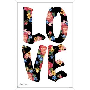 Trends International Jean Plout - Love Framed Wall Poster Prints - 1 of 4