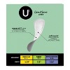 U by Kotex Clean & Secure Panty Liners - Light Absorbency - Unscented - image 2 of 4