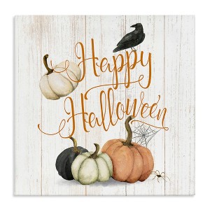 Stupell Industries Rustic Happy Halloween, 30'' x 30'' - 1 of 4