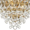 Crystorama Lighting Calypso 3 - Light Flush Mount in  Matte Black - 2 of 2