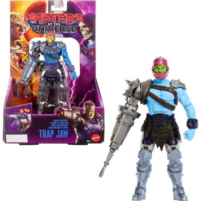 Masters of the Universe Cannon Transform Trap Jaw Feature Action