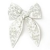 Organic Hair Bow Clip - Sage Floral - 2 of 3