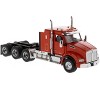 Kenworth T880 SBFA 40" Sleeper Cab Tridem Truck Tractor Orange 1/50 Diecast Model by Diecast Masters - 2 of 3