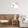 Stupell Industries Hummingbird & Bluebell Flower Black Framed Giclee Art - 2 of 4
