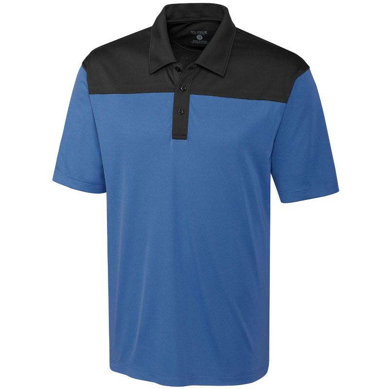 Clique Men's Parma Colorblock Polo Shirt, 1 of 3