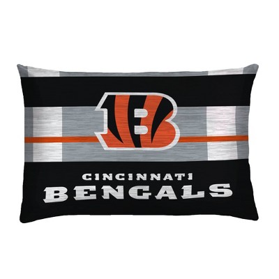 NFL Cincinnati Bengals Heathered Stripe Queen Bed in a Bag - 3pc — фото 3