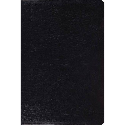 Study Bible-ESV-Personal Size - (Leather Bound)