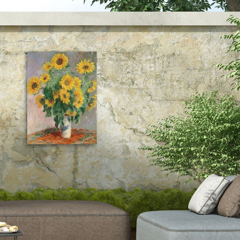 "Sunflowers" Outdoor Canvas, 4 of 8