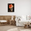 Stupell Industries Spooktacular Halloween Skull Flower Arrangement Spider Web Framed Giclee Art, Black, 24" x 30" - 3 of 4