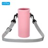 Unique Bargains Portable Durable Adjustable Strap Insulated Water Bottle Sling Bag 4 Pcs - 3 of 4