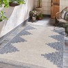 Hauteloom Djugun Blue Outdoor Rug - 2 of 4