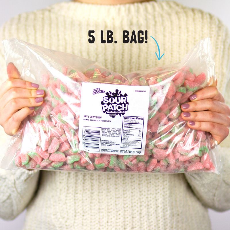 Sour Patch Kids Watermelon Soft &#38; Chewy Candy - 5lb, 4 of 11