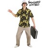 HalloweenCostumes.com X Small  Men  Fear and Loathing in Las Vegas Raoul Duke Costume, Black/Orange - 3 of 4