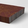 20ct Halloween Paper Disposable Dinner Napkins Dark Red - Threshold™: Haunted House Theme, Web Pattern, Guest Towels - 3 of 3
