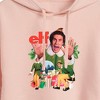 Women's - ELF - Christmas Merch Tee Cropped Graphic Hoodie - 2 of 3