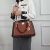 MKF Collection Aubrey Color Block Women's Satchel Bag by Mia K - 4 of 4
