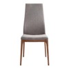Armen Living,Parker Mid-Century Dining Chair in Walnut Finish and Gray Fabric - Set of 2 - 2 of 4
