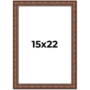 PosterPalooza | 15x22 Modern Bamboo Picture Frame, UV Acrylic, 5 Finishes - 1 of 4