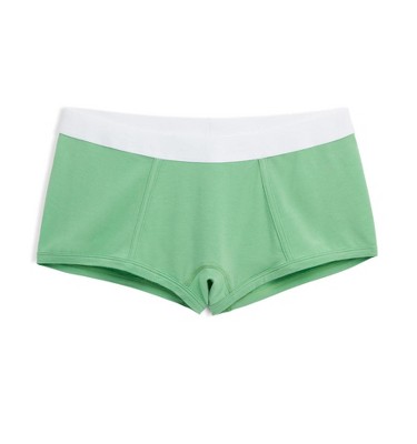 Tomboyx Boy Short Underwear, Modal Stretch Comfortable Boxer Briefs, (xs-4x),  Absinthe Green X Small : Target