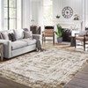 Nasitip Modern Abstract Area Rug,Machine Washable & Non-Slip, Soft Low Pile for Easy-Living Rooms - 3 of 4