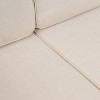 Gable 3-Seat Mid-Century Modern Roped Acacia Wood Outdoor Sofa with Cushions - JONATHAN Y - 3 of 4