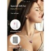 URECOVER Women Necklace Love Heart Pendant and Silver, Crystal Necklace Gift for Mom Wife Girlfriend - 2 of 4