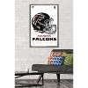 Trends International NFL Atlanta Falcons - Drip Helmet 20 Framed Wall Poster Prints - 2 of 4