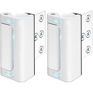 DOMETOUR Door Lock for Front Door Kids Safety Home Security Door Reinforcement Locks for Top of Inside Flip for Night Bedrooms Apartment - 1 of 4