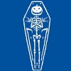 Junior's Design By Humans Dead halloween By Barmalizer T-Shirt - 2 of 2