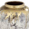 Dahlia Studios Helene 9" High Matte Gold and Gray Decorative Vase - 3 of 4