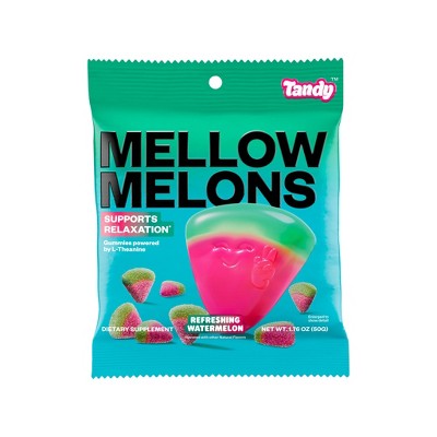 Tandy Mellow Melons Refreshing Watermelon Gummy Supplements - 1.76oz ...