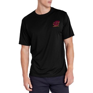 Men's Central Michigan University Sport Active T-Shirt Left Chest Logo - 1 of 4
