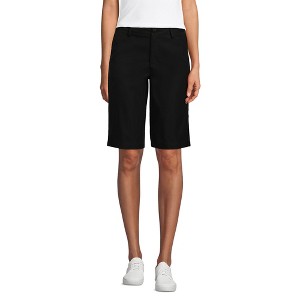 Lands' End Lands' End School Uniform Women's Active Chino Shorts - 1 of 4