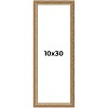 PosterPalooza | 10x30 Museum-Quality Picture Frame, UV Resistant Acrylic, Foam Board Backing, Available in 4 Finishes - 2 of 4