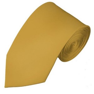 Men's Solid Color Slim 2.75 Inch Wide And 58 Inch Long Neckties - 1 of 4