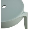 17 inch H Stackable Classroom Stools Plastic Stools Nesting Stools Colorful Round Stools 6 Pack - 3 of 4