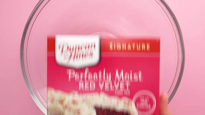 Duncan Hines Red Velvet Cake Mix - 15.25oz, 2 of 6, play video
