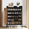 Kumasinova 29.52" Shoe Cabinet,Modern Freestanding 5-Tier Shoe Storage Organizer with Adjustable Shelves and 2 Doors for Entryway,Hallway,Closet - 4 of 4