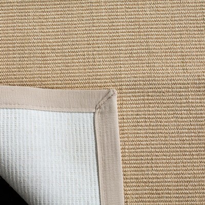 Natural Ivory Sisal Hand-knotted Area Rug 2'6" x 4'