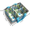 Bacati - Elephants Aqua/Lime/Gray Storage Caddy - 4 of 4